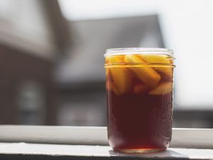 Preview wallpaper drink, fruit, cold, glass, drops