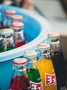 Preview wallpaper drinks, soda, bottles