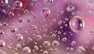 Preview wallpaper drop, surface, wet, bubbles