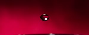 Preview wallpaper drop, water, liquid, macro, red