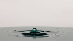 Preview wallpaper drop, water, macro, splash, liquid