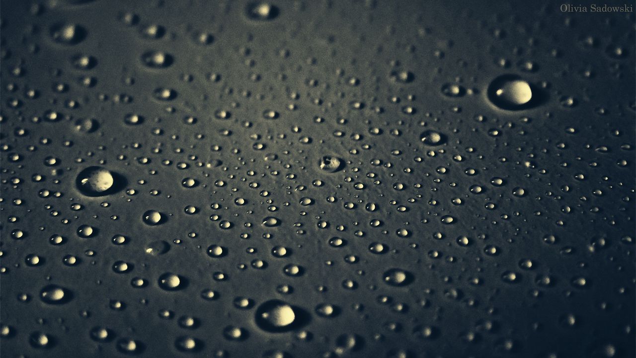 Wallpaper droplet, surface, light