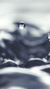 Preview wallpaper droplet, water, spray