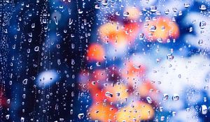 Preview wallpaper drops, blur, glare, glass, macro