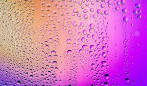 Preview wallpaper drops, blur, gradient, purple, macro