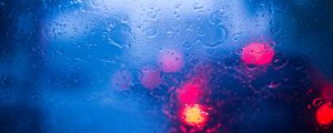 Preview wallpaper drops, bokeh, glare, glass, rain, light