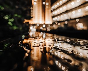 Preview wallpaper drops, bokeh, glare, blur, light