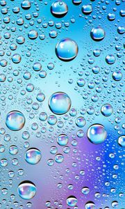 Preview wallpaper drops, bubbles, wet, macro