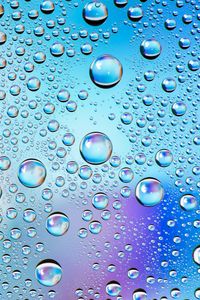 Preview wallpaper drops, bubbles, wet, macro