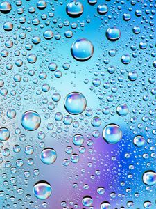 Preview wallpaper drops, bubbles, wet, macro