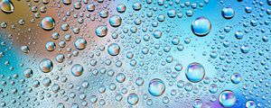 Preview wallpaper drops, bubbles, wet, macro