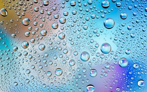 Preview wallpaper drops, bubbles, wet, macro