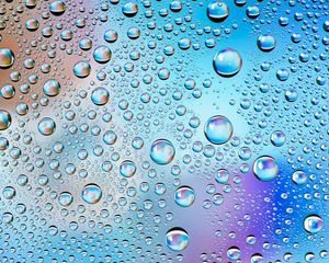 Preview wallpaper drops, bubbles, wet, macro
