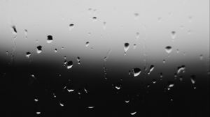 Preview wallpaper drops, bw, glass, water