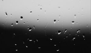 Preview wallpaper drops, bw, glass, water