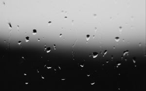 Preview wallpaper drops, bw, glass, water