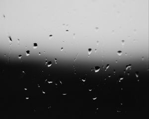 Preview wallpaper drops, bw, glass, water