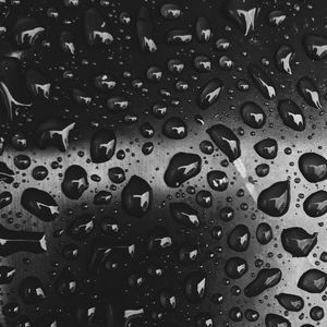 Preview wallpaper drops, close-up, bw