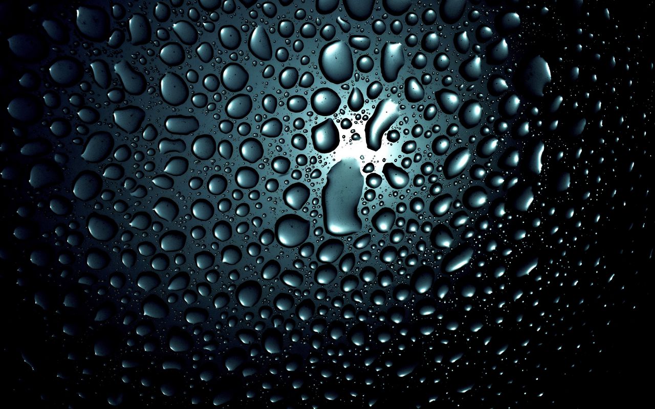 1280x800 Wallpaper drops, close-up, surface