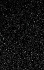 Preview wallpaper drops, dew, wet, surface, black