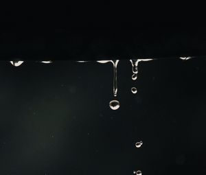 Preview wallpaper drops, drop, water, macro, dark