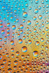 Preview wallpaper drops, form, water, multicolored
