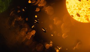 Preview wallpaper drops, glare, light, macro, blur