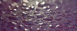 Preview wallpaper drops, glare, textures, purple, macro