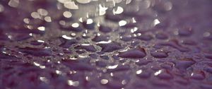 Preview wallpaper drops, glare, textures, purple, macro