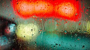 Preview wallpaper drops, glass, blur