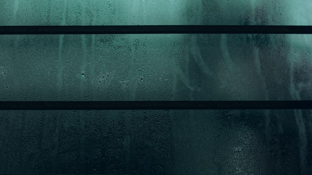 Wallpaper drops, glass, evaporated, surface