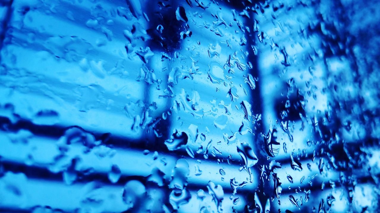 Wallpaper drops, glass, liquid, surface