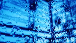 Preview wallpaper drops, glass, liquid, surface