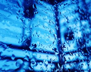 Preview wallpaper drops, glass, liquid, surface