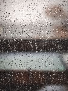 Preview wallpaper drops, glass, macro, surface, wet, liquid