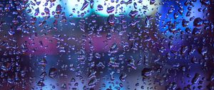 Preview wallpaper drops, glass, macro, rain, moisture, surface, volume