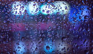 Preview wallpaper drops, glass, macro, rain, moisture, surface, volume