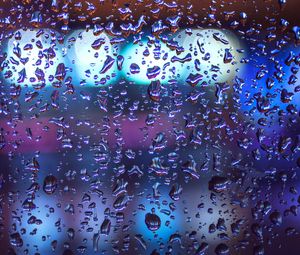 Preview wallpaper drops, glass, macro, rain, moisture, surface, volume