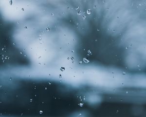 Preview wallpaper drops, glass, macro, wet, surface