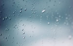 Preview wallpaper drops, glass, macro, rain, blur