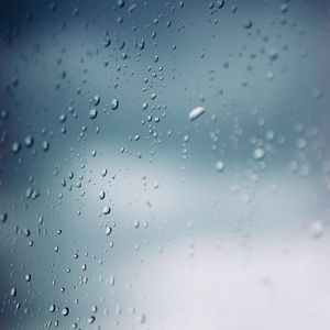 Preview wallpaper drops, glass, macro, rain, blur