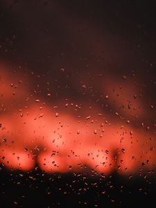 Preview wallpaper drops, glass, macro, rain, wet