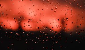 Preview wallpaper drops, glass, macro, rain, wet