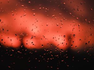 Preview wallpaper drops, glass, macro, rain, wet