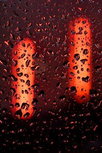 Preview wallpaper drops, glass, neon, macro