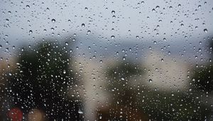 Preview wallpaper drops, glass, rain, surface