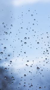 Preview wallpaper drops, glass, rain, wet, blur, window