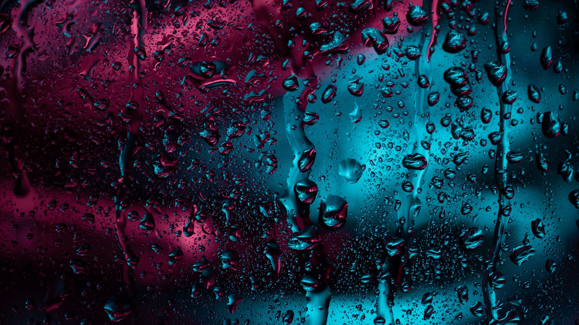 Download wallpaper 1920x1080 drops, glass, rain, moisture, window, surface,  dark full hd, hdtv, fhd, 1080p hd background