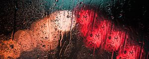 Preview wallpaper drops, glass, rain, glare, bokeh, blur, macro