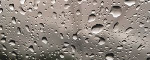 Preview wallpaper drops, glass, rain, moisture, macro, monochrome